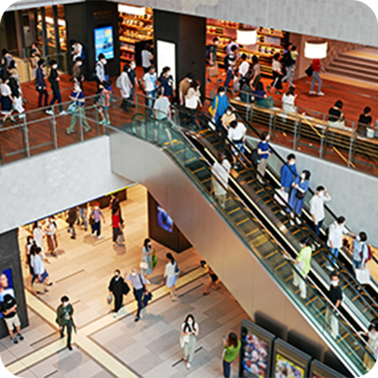 商業施設・リテールのイメージ写真